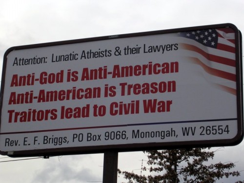 Traitorous billboard
